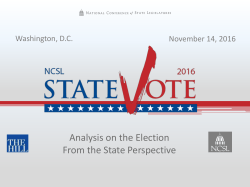 PDF | Post-Election Event Presentation
