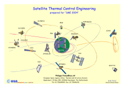 Satellite Thermal Control Engineering