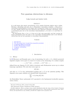New quantum obstructions to sliceness