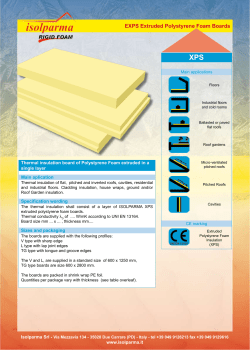 EXPS Extruded Polystyrene Foam Boards