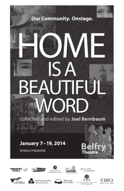 the Program for Home Is A Beautiful Word