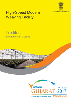 High-Speed Modern Weaving Facility