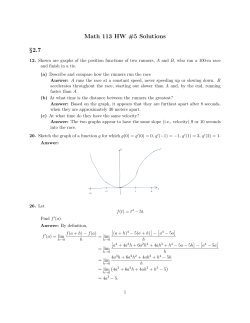 Math 113 HW #5 Solutions