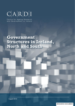 Government Structures in Ireland, North and South