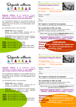 Bulletin DON association RA 2008 EN