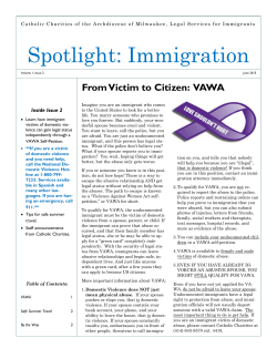 Spotlight: Immigration