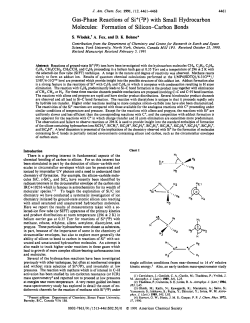 Gas-phase reactions of silyl cation (2P) with small hydrocarbon
