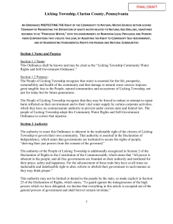 Licking - Harmony with Nature