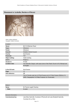 this information in PDF - Public Sculptures of Sussex