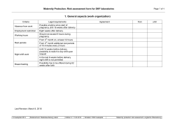 Risk assessment form
