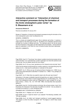 Interaction of chemical and transport processes during the formation