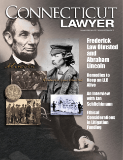 Jan Schlichtmann - Connecticut Bar Association