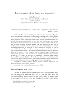 Teaching centroids in theory and in practice