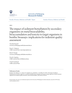 The impact of sediment bioturbation by secondary organisms on