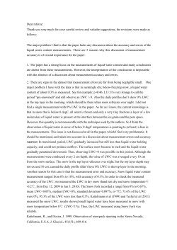 Dear referee: Thank you very much for your careful review and