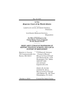 Brief amici curiae of Professors of History, Political Science, and Law