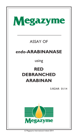 endo-ARABINANASE RED DEBRANCHED ARABINAN
