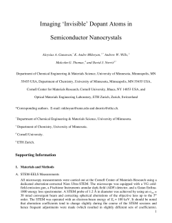 Imaging `Invisible` Dopant Atoms in Semiconductor Nanocrystals