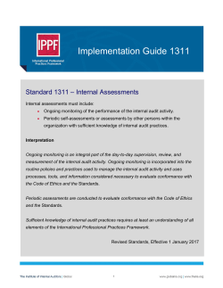 Implementation Guide 1311