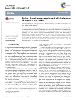 Carbon dioxide conversion to synthetic fuels using biocatalytic