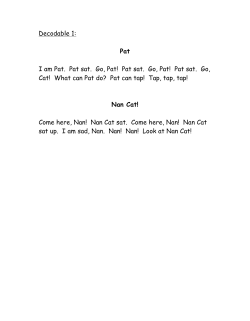 Decodables - Crane Schools