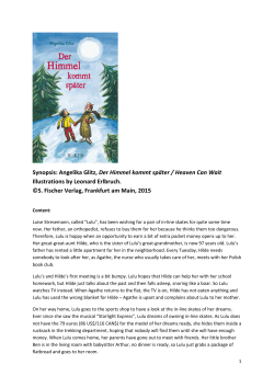 Glitz_Heaven can wait_engl. synopsis