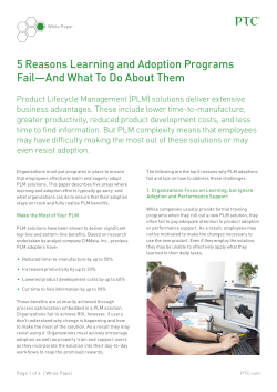 5 Reasons Learning and Adoption Programs Fail&mdash;And