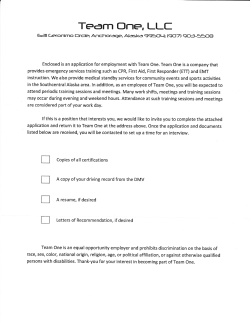 Teem [Jne, LLE - Team One Alaska > Home