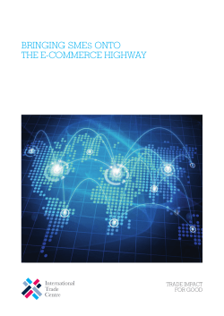 bringing smes onto the e-commerce highway