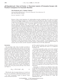 pH-Dependent pKa Values in ProteinssA Theoretical Analysis of