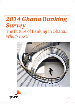2014 Ghana Banking Survey