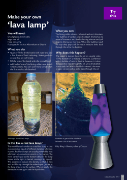 lava lamp