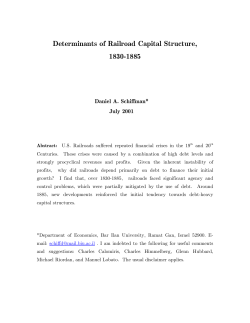 Shattered Rails, Ruined Credit: Financial Fragility