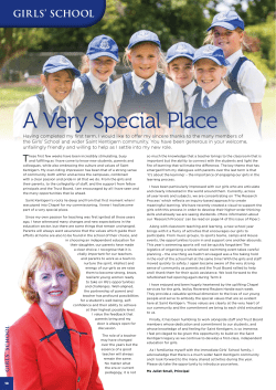 girls` school - Saint Kentigern