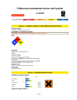 D-Mannose-6-phosphate barium salt hydrate