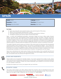 Spain Travel Info