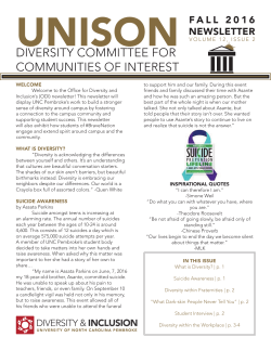 Fall 2016 - UNCP | Student Affairs