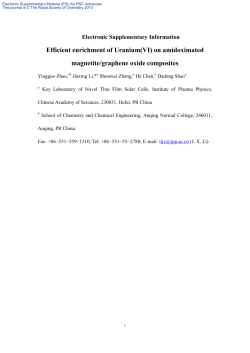 Supplementary Information - Royal Society of Chemistry