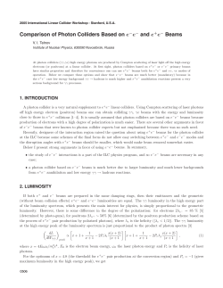 Comparison of Photon Colliders Based on e&minus;e&minus; and e+e