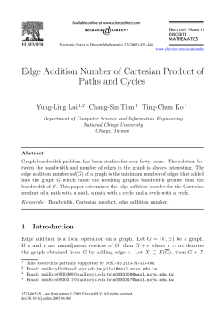Edge Addition Number of Cartesian Product of Paths and Cycles
