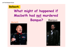 L10 The Banquet Scene - EDUTRONIC | Mr Murray | Y11 GCSE