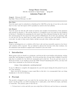 Lab #02 - the GMU ECE Department