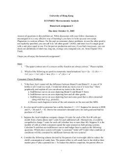 Longer Answer Problems: