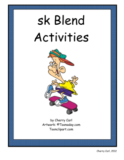 sk Blend Activities