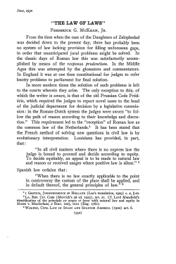Law of Laws - Penn Law: Legal Scholarship Repository