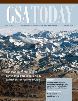 Full issue - Geological Society of America