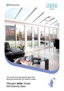 Pilkington Activ&trade; Range Self