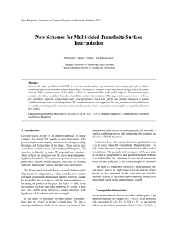 New Schemes for Multi-sided Transfinite Surface Interpolation