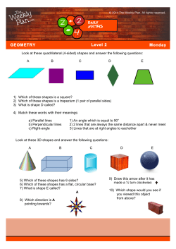 GEOMETRY Monday Level 2
