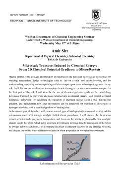 From 2D Chemical Potential Gradients to Micro